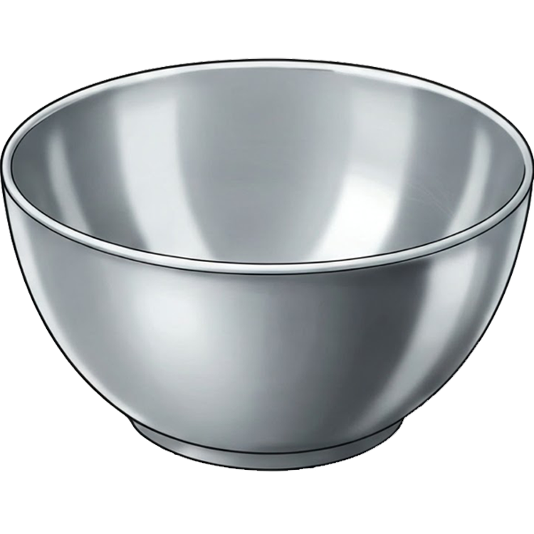 mixing bowl แปลว่า ชามใหญ่สำหรับผสมอาหาร