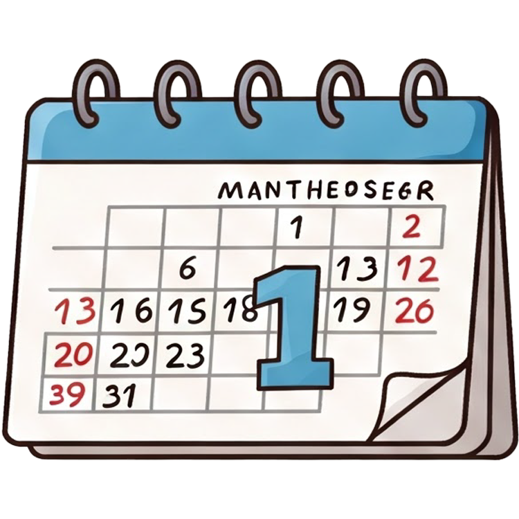 month แปลว่า เดือน