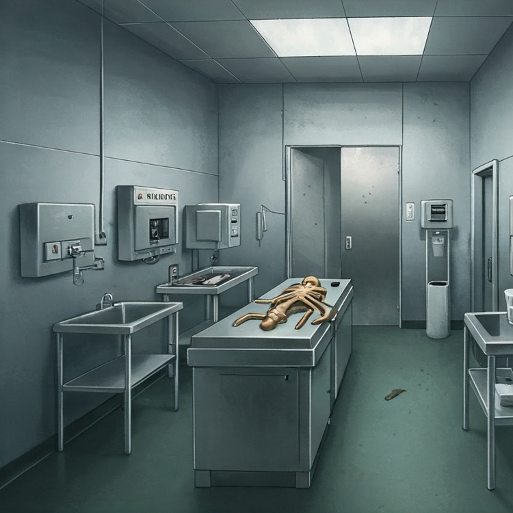 morgue แปลว่า ที่เก็บศพ