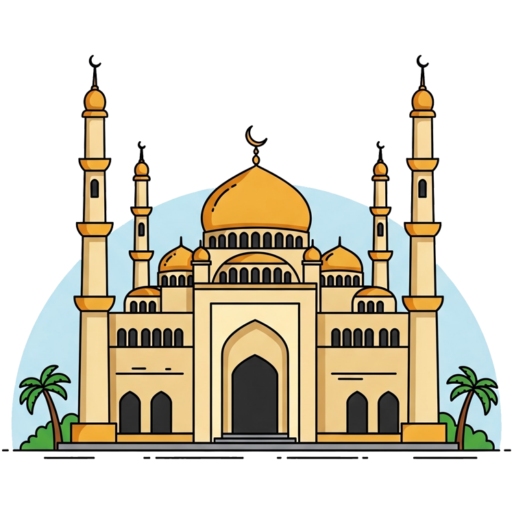 mosque แปลว่า สุเหร่า,มัสยิด