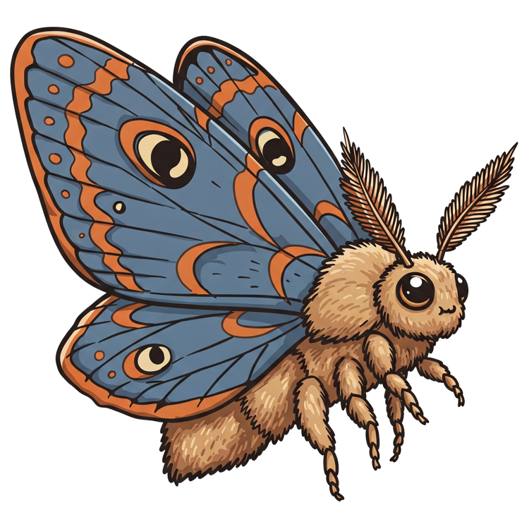 moth แปลว่า ผีเสื้อกลางคืน