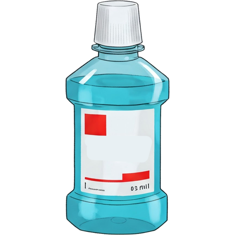mouthwash แปลว่า น้ำยาป้วนปาก