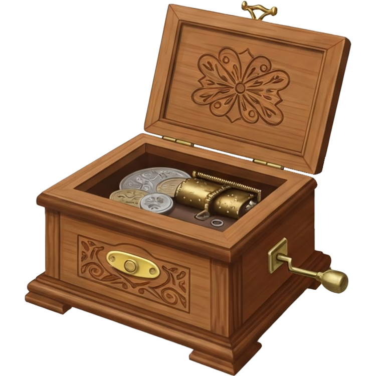 music box แปลว่า หีบเพลง