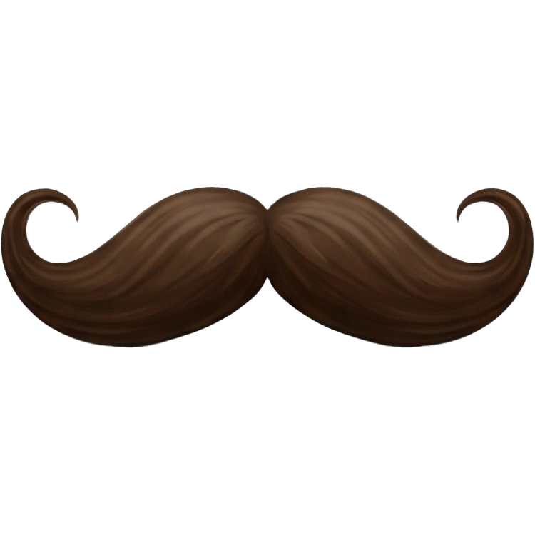 mustache แปลว่า หนวด