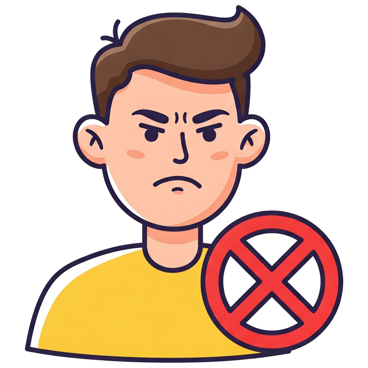 nay แปลว่า บอกปฏิเสธ