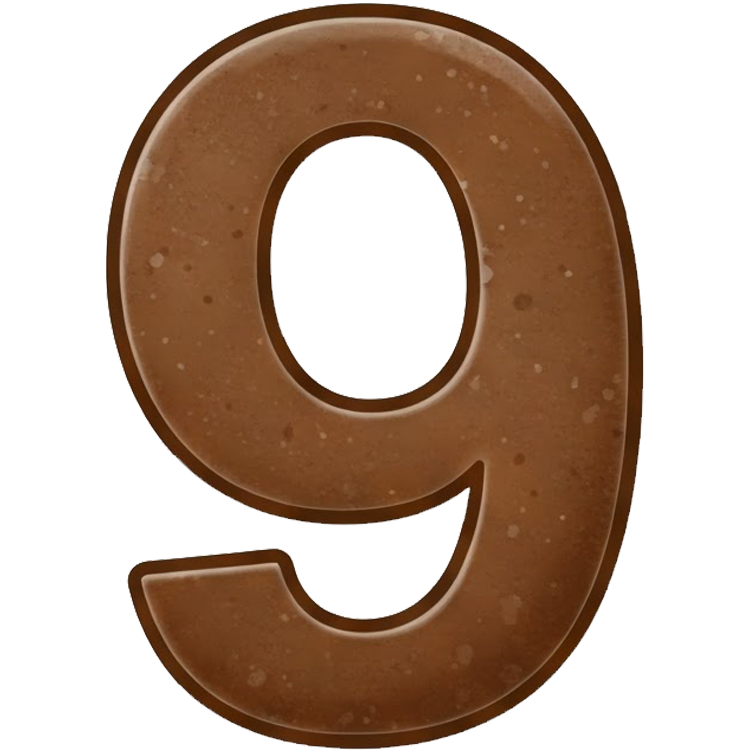 nine แปลว่า เก้า