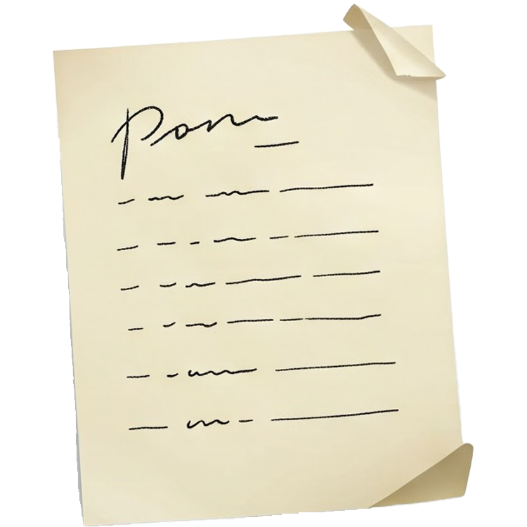 note แปลว่า ข้อความ