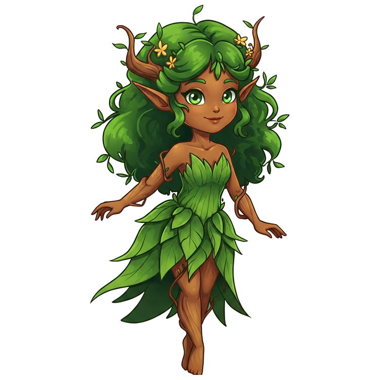 nymph แปลว่า นางไม้