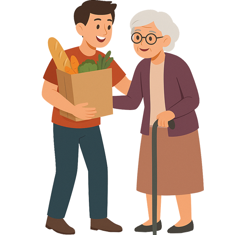 oblige แปลว่า ช่วยเหลือ