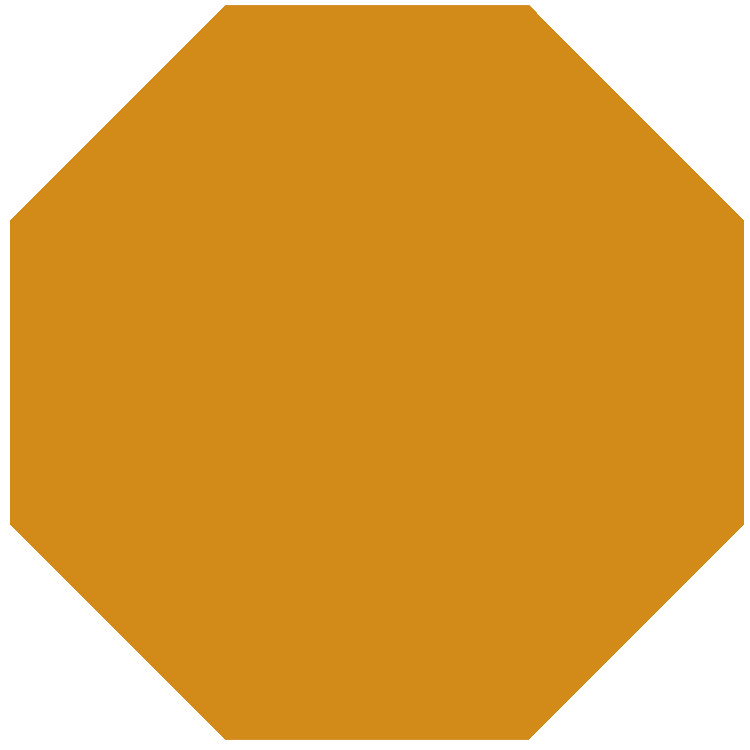 octagon แปลว่า รูป 8 เหลี่ยม 8 มุม