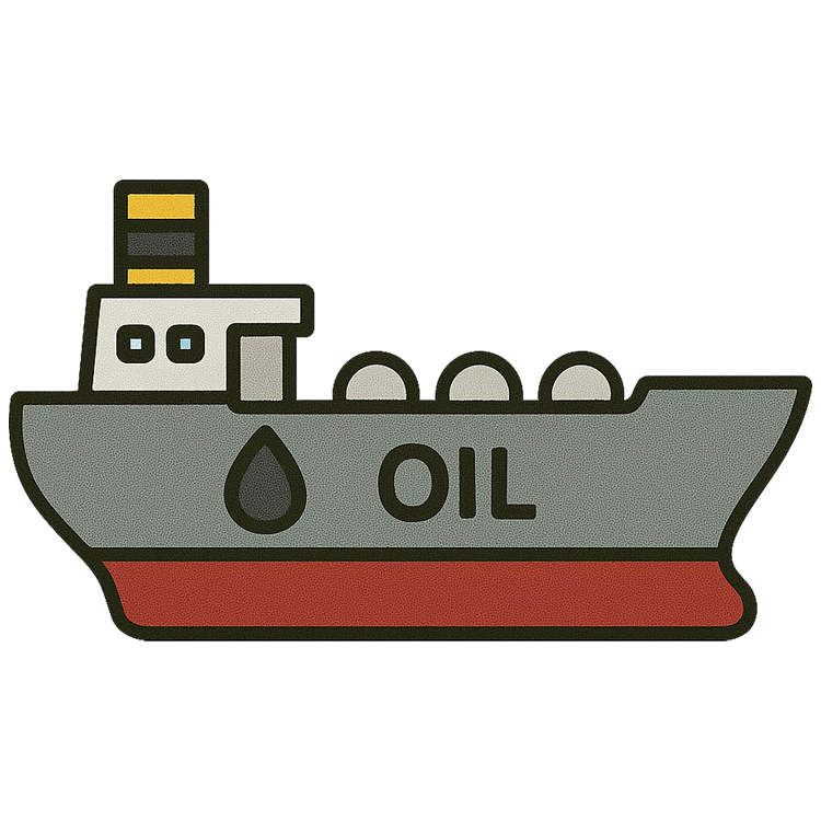 oil tanker แปลว่า เรือบรรทุกน้ำมัน