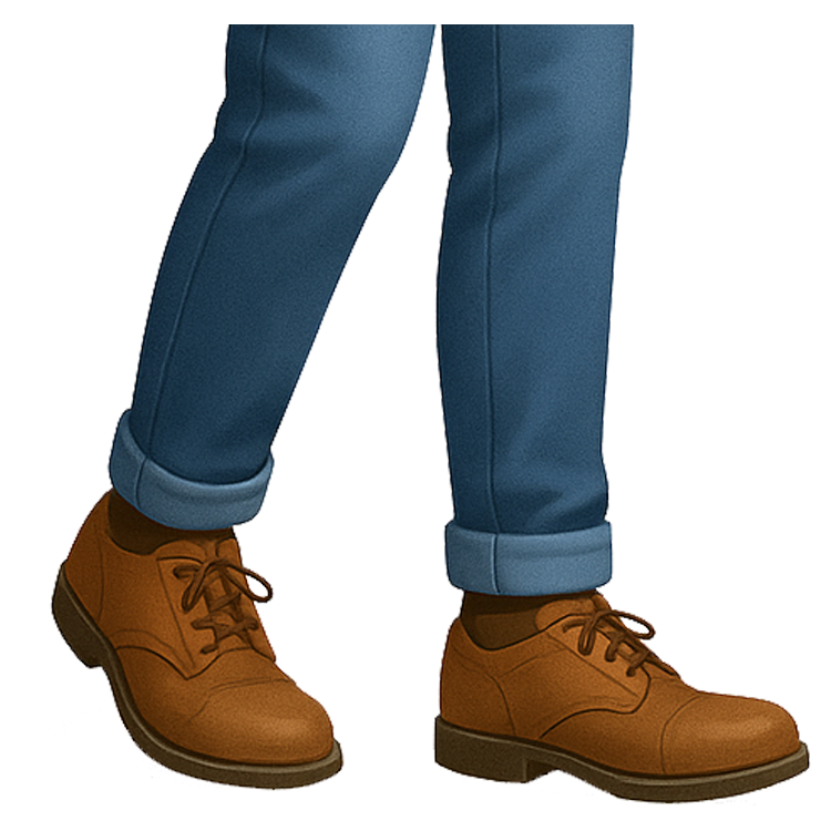 on foot แปลว่า ด้วยการเดิน