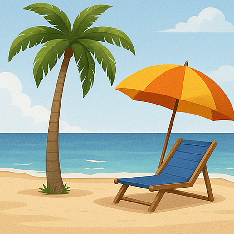 on holiday แปลว่า ในวันหยุด