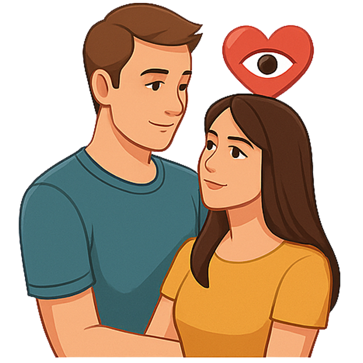 Only have eyes for. แปลว่า จงรักภักดีต่อคนรักของเราคนเดียวเท่านั้น