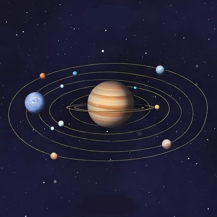 orbit แปลว่า โคจร