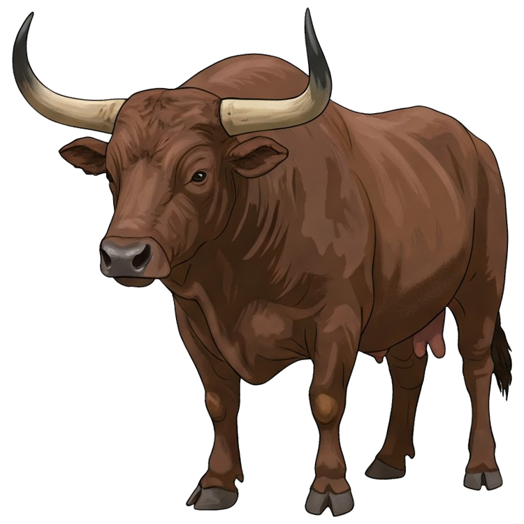 ox แปลว่า วัวตัวผู้