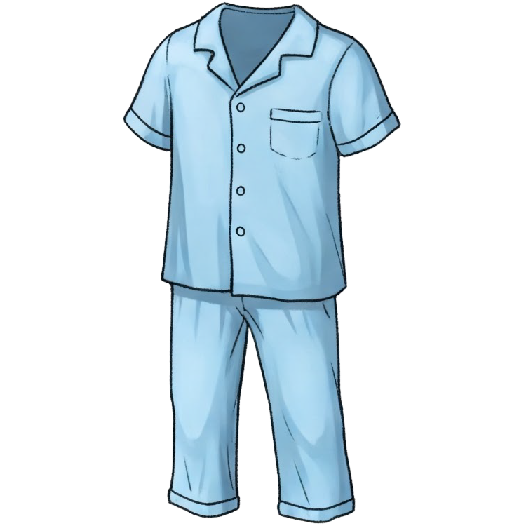 pajamas แปลว่า ชุดนอน