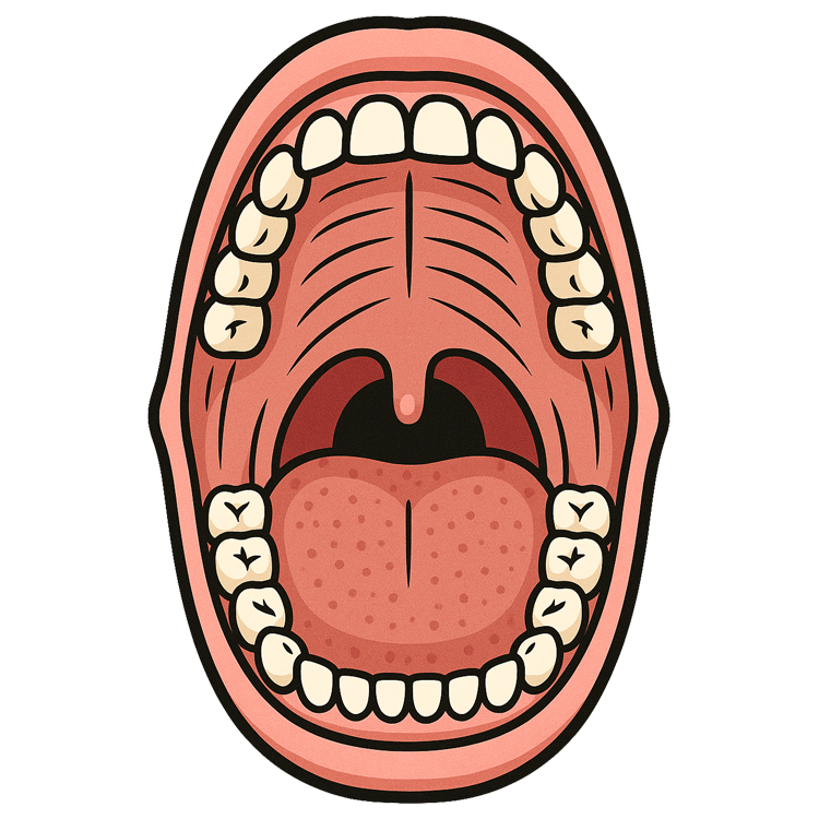palate แปลว่า เพดานปาก