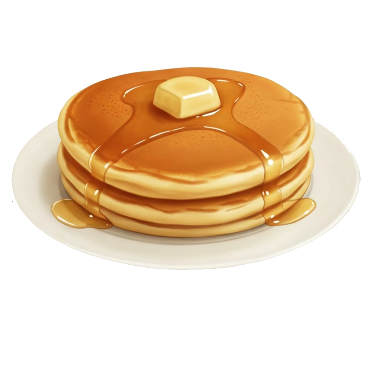pancake แปลว่า ขนมแพนเค้ก