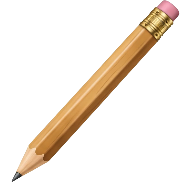 pencil แปลว่า ดินสอ