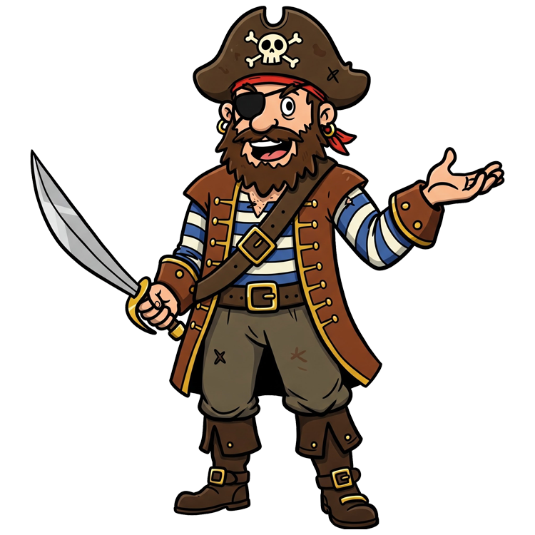 pirate แปลว่า โจรสลัด