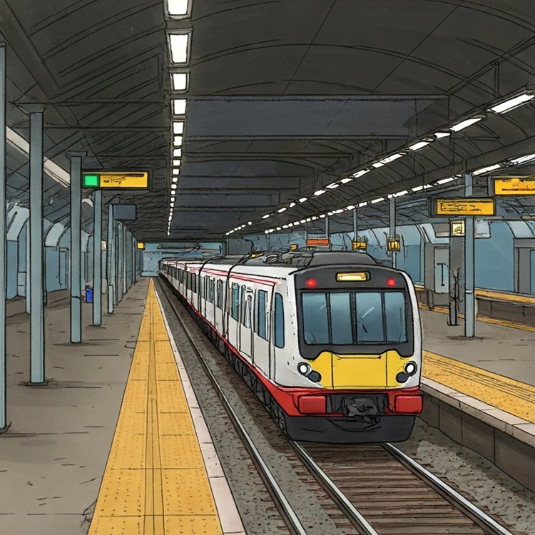 platform แปลว่า ชานชาลา