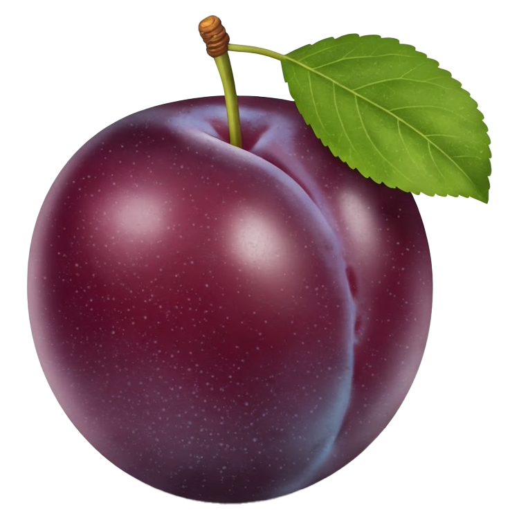 plum แปลว่า พลัม,พรุนแห้ง