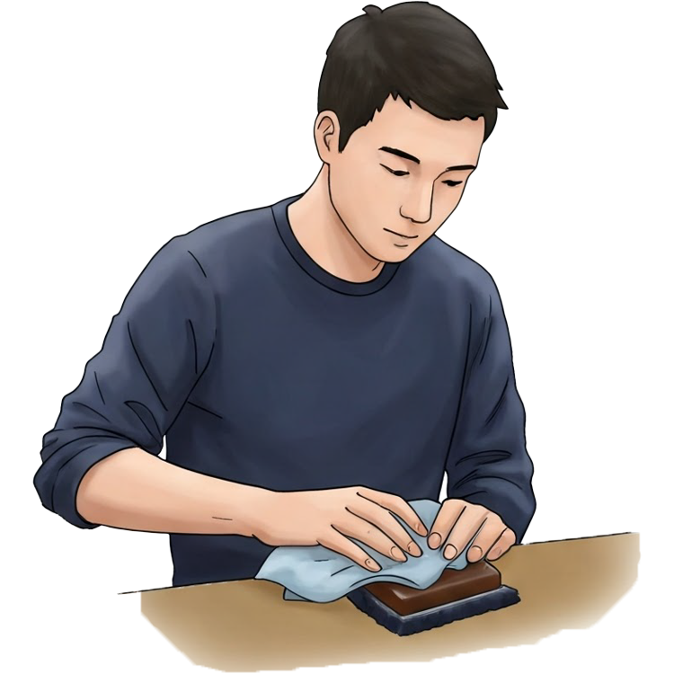 polish แปลว่า ขัด