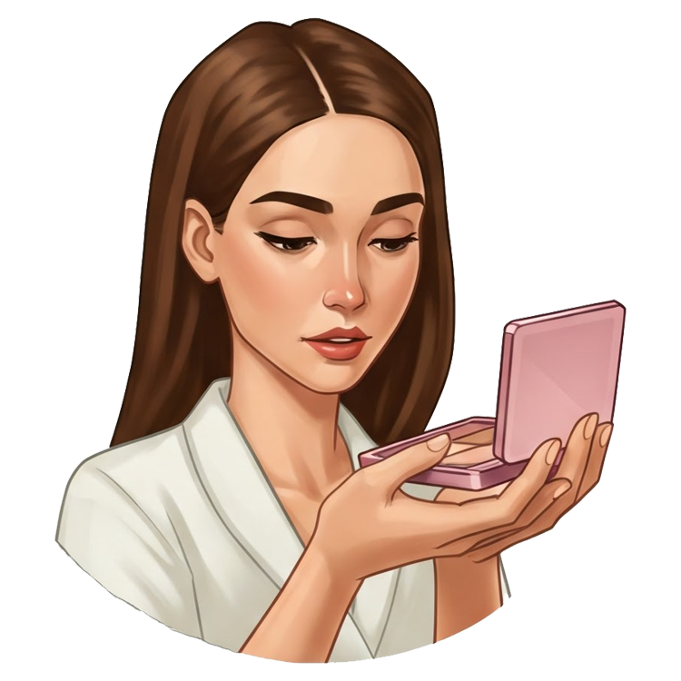 powder แปลว่า ทาแป้ง