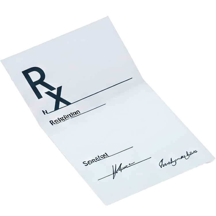 prescription แปลว่า ใบสั่งยา