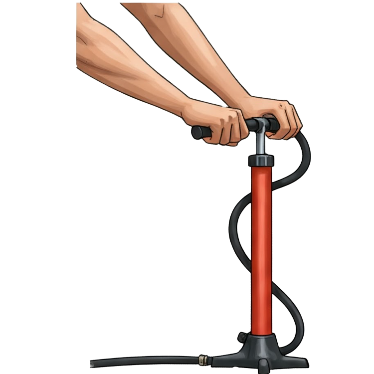 pump แปลว่า ปั๊มลมหรือของเหลว