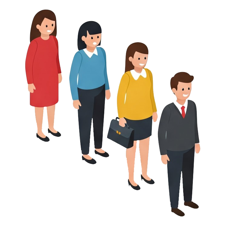 queue แปลว่า เข้าคิว