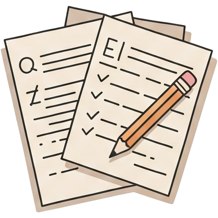 quiz แปลว่า สอบถาม