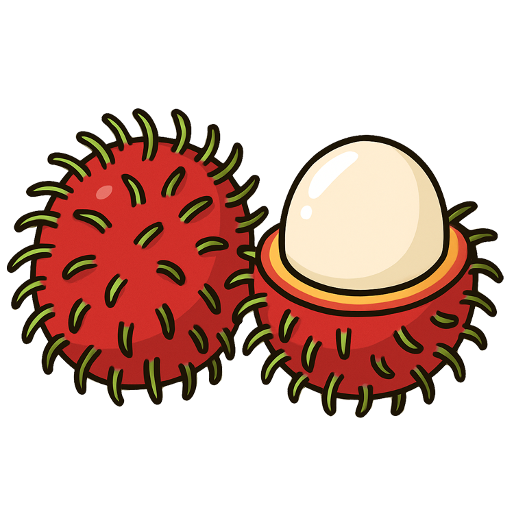 rambutan แปลว่า เงาะ