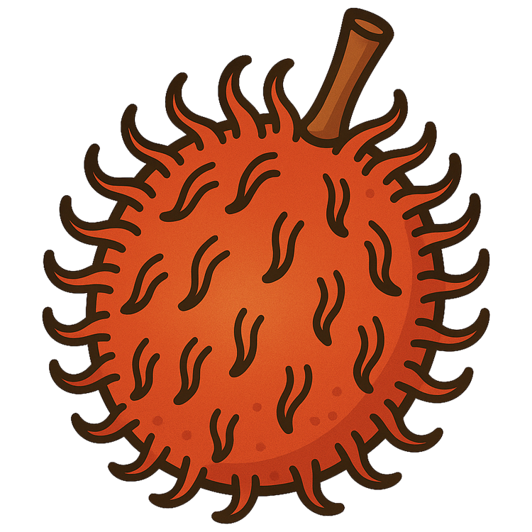 rambutan แปลว่า เงาะ