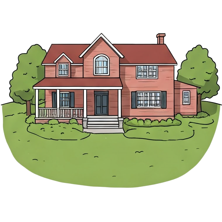 ranch house แปลว่า บ้านที่อยู่บนทุ่งเลี้ยงวัว