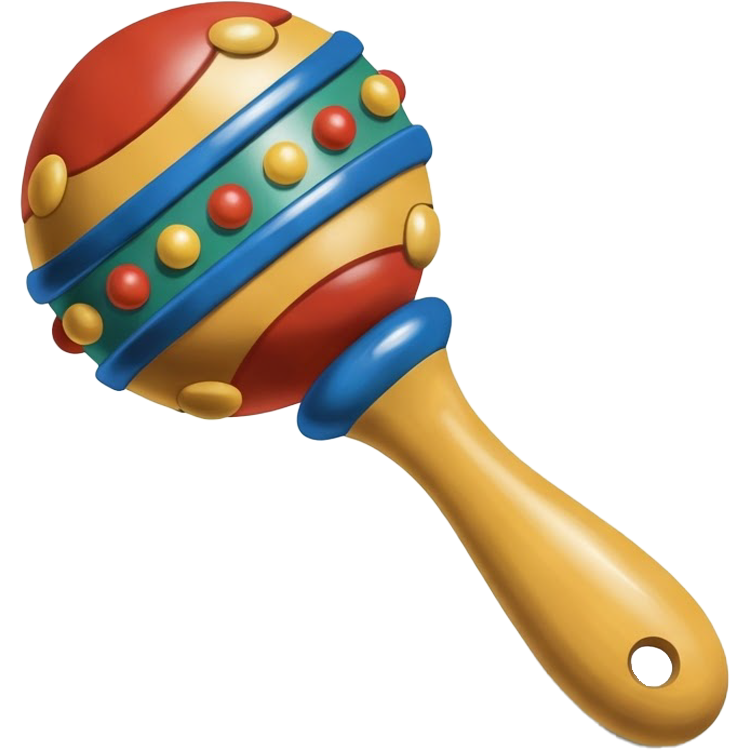 rattle แปลว่า ของเล่นแบบเขย่ามีเสียงรัว