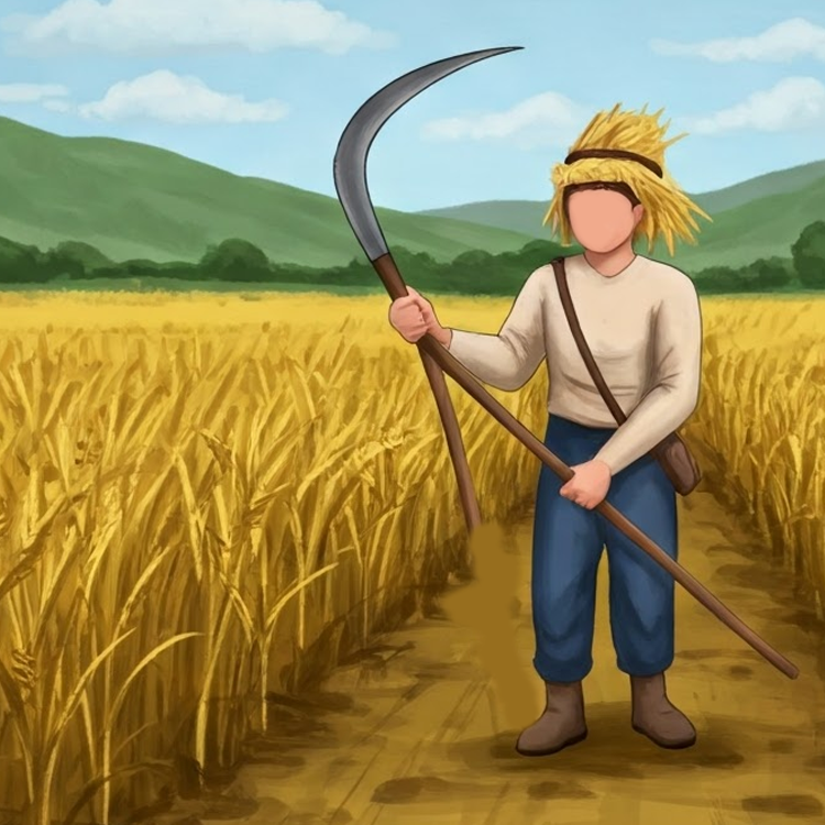 reap แปลว่า เก็บเกี่ยว