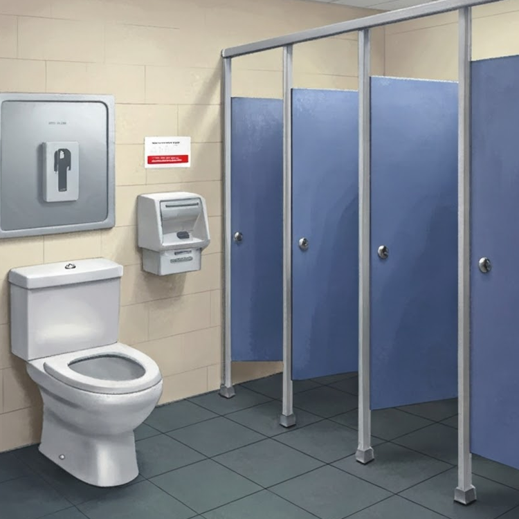 restroom แปลว่า ห้องน้ำ