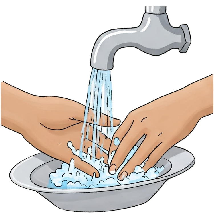 rinse แปลว่า ชำระล้าง