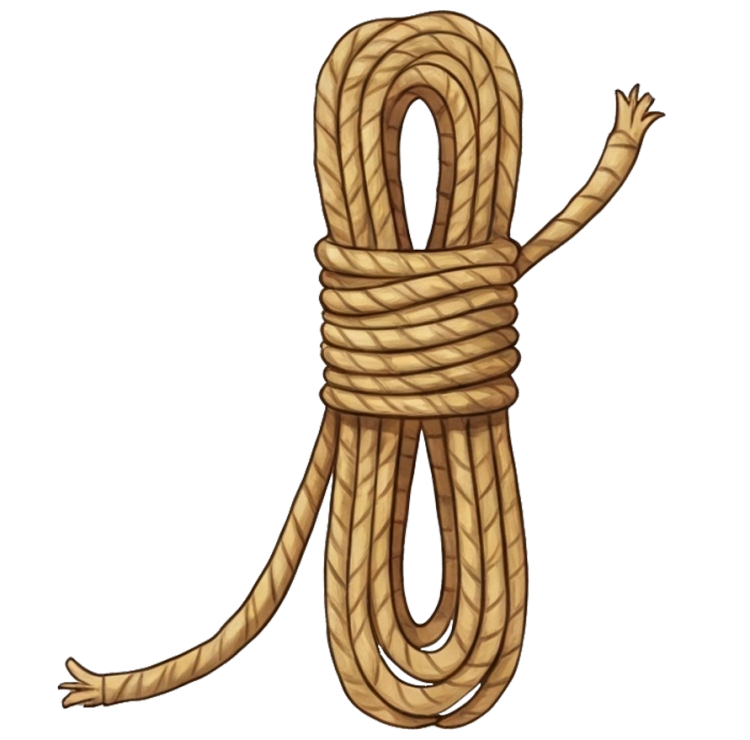 rope แปลว่า เชือก