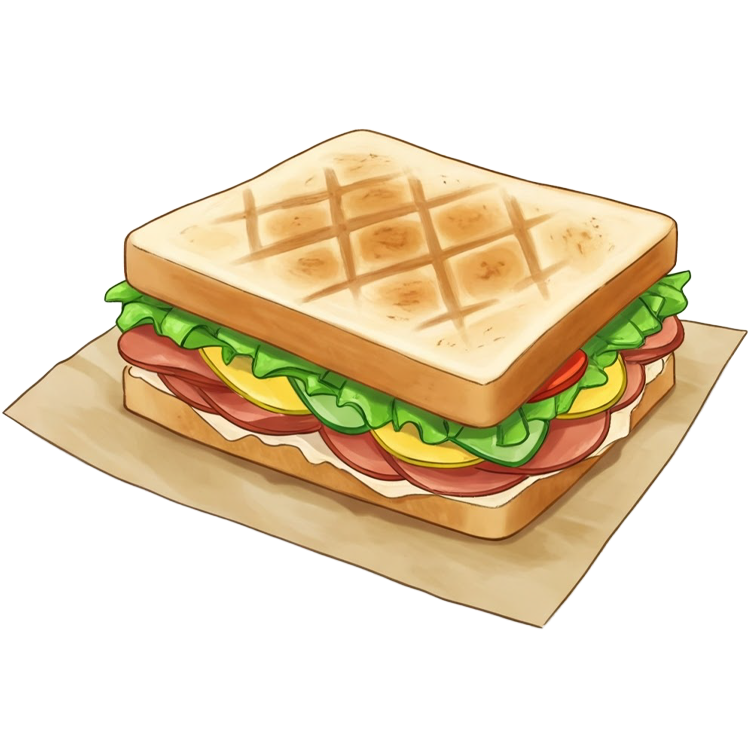 sandwich แปลว่า ขนมปังแซนด์วิช
