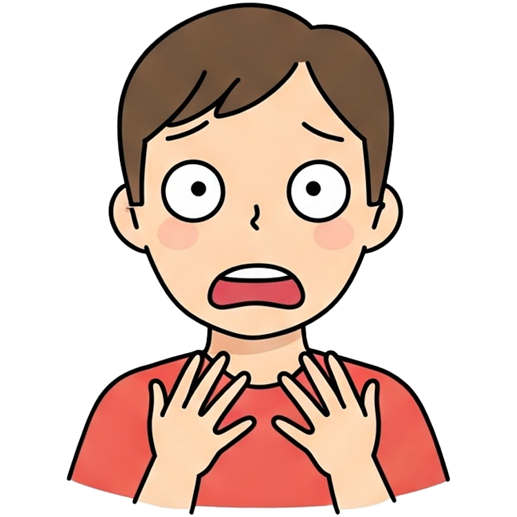 scare แปลว่า ตกใจ