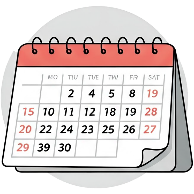 schedule แปลว่า ทำตารางเวลา