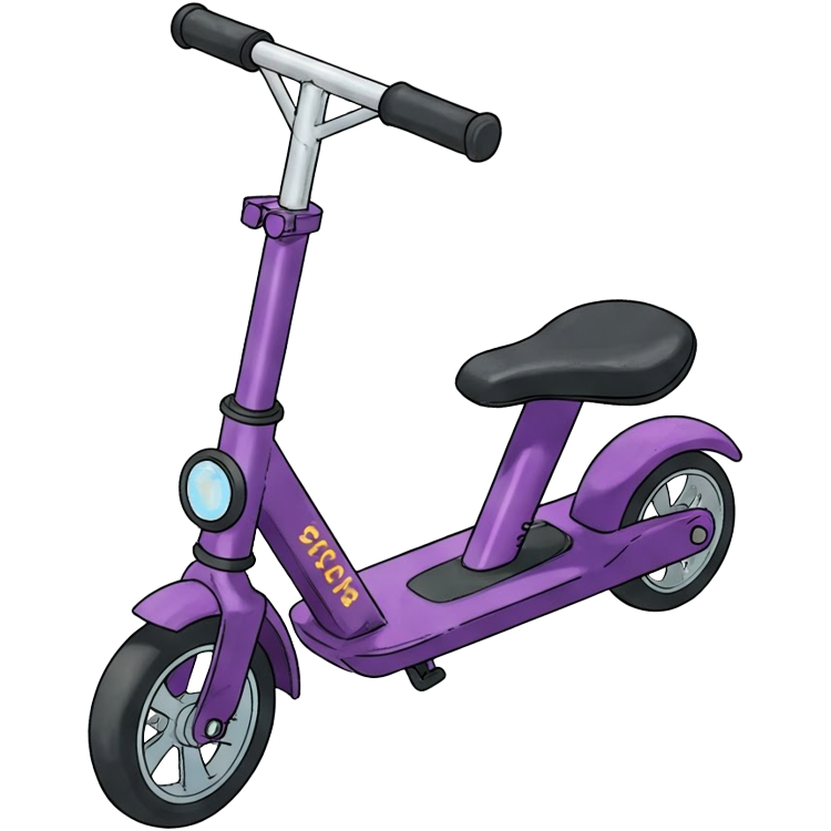 scooter แปลว่า รถเด็กใช้เท้าถีบ