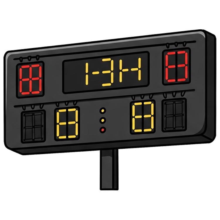 scoreboard แปลว่า กระดานจดคะแนน