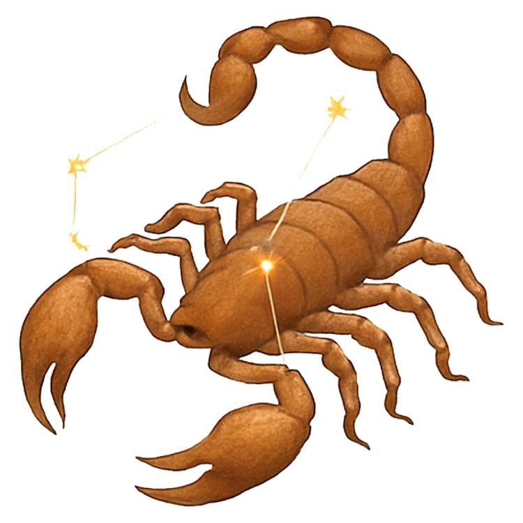 Scorpio แปลว่า จักรราศีพิจิก (กลุ่มดาวแมงป่อง)