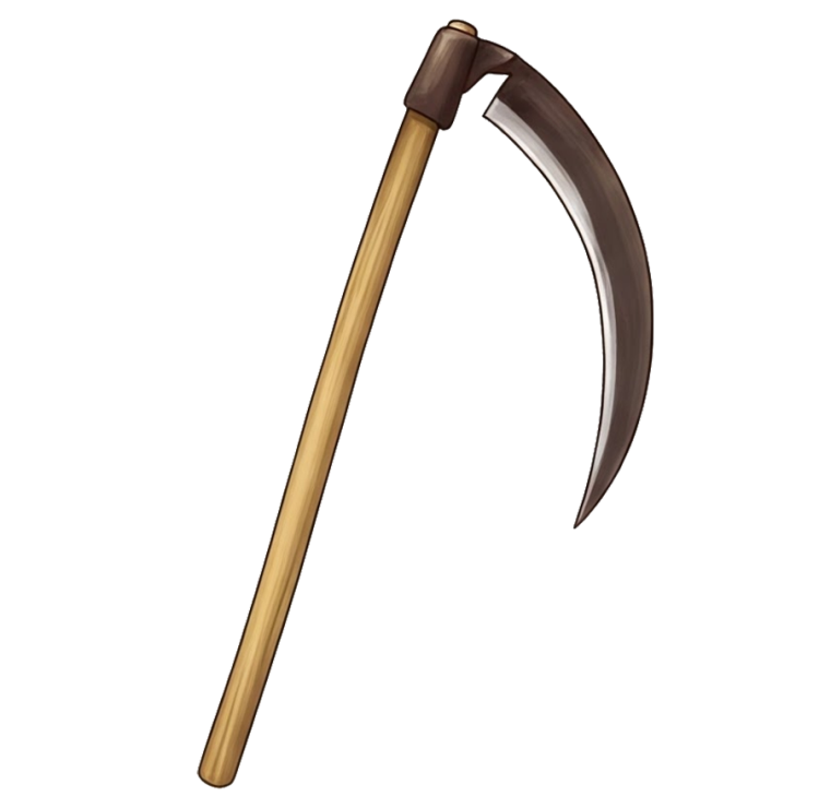 scythe แปลว่า เคียวตัดหญ้าด้ามยาว