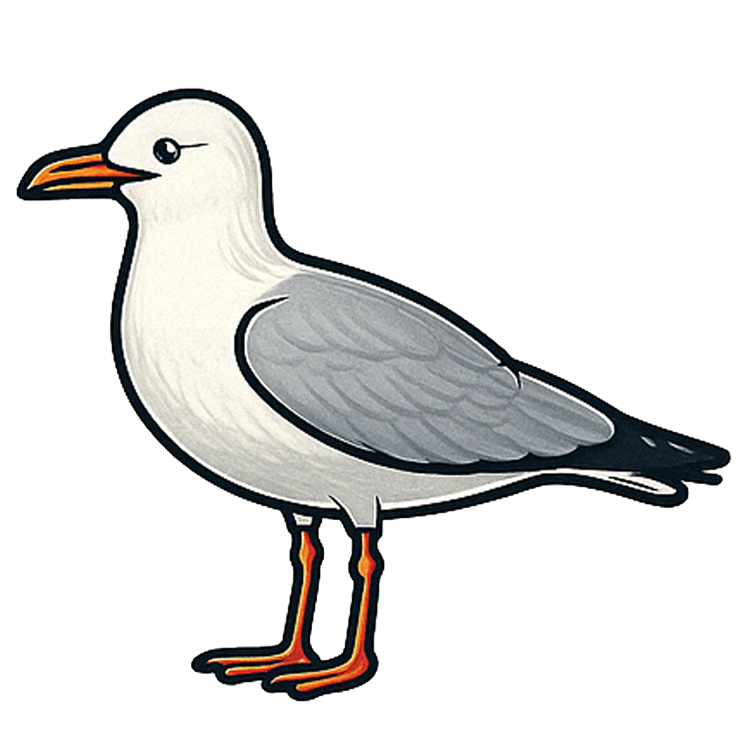 seagull แปลว่า นกนางนวล