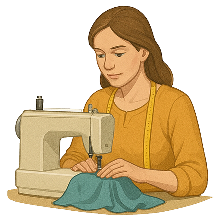 seamstress แปลว่า ช่างเย็บผ้าที่เป็นผู้หญิง